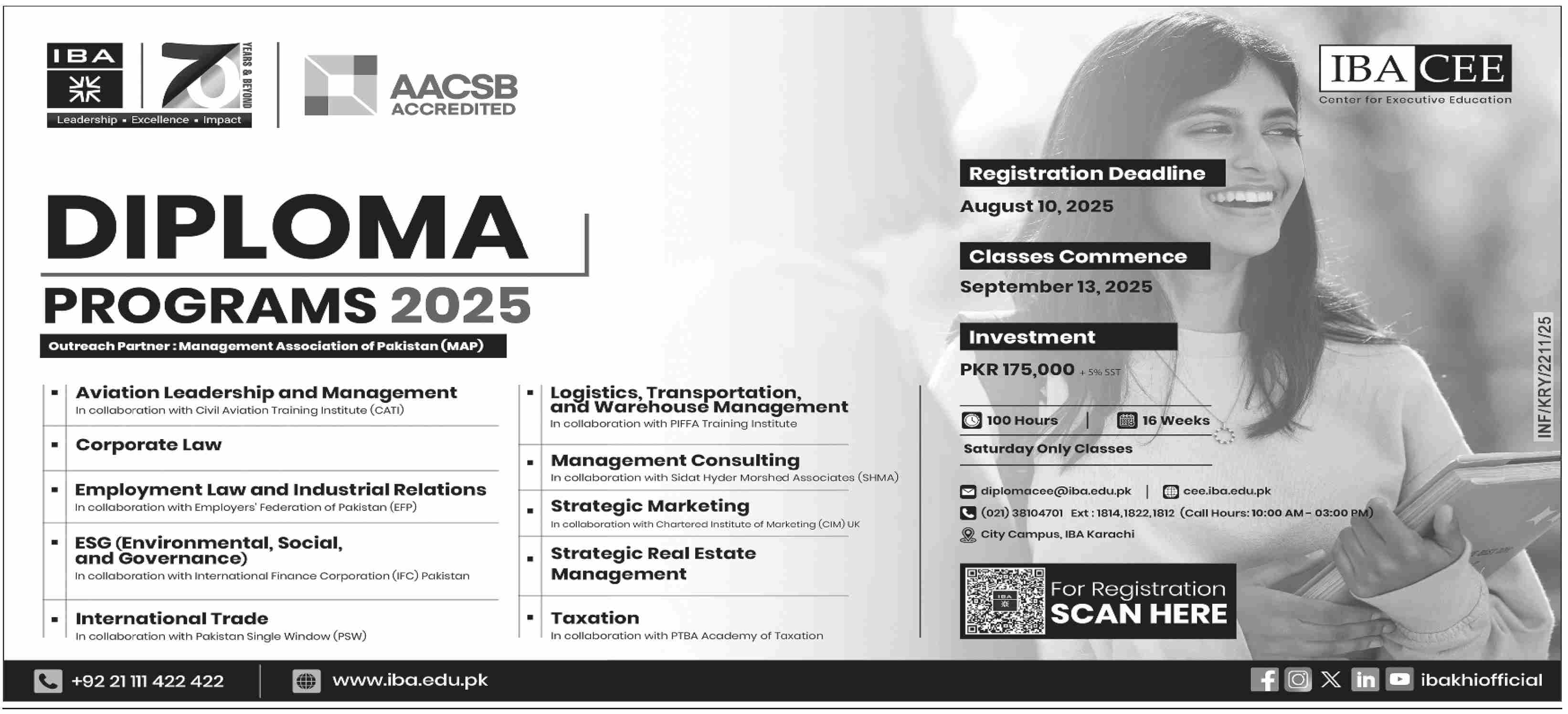 Admission Open in IBA
